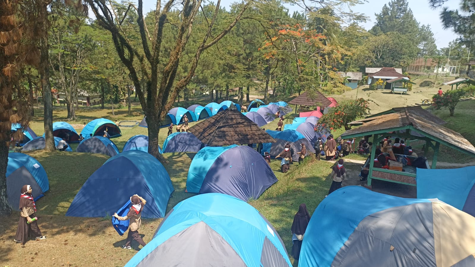 Tiket Camping Harga Murah Megamnedung Camp Area Puncak